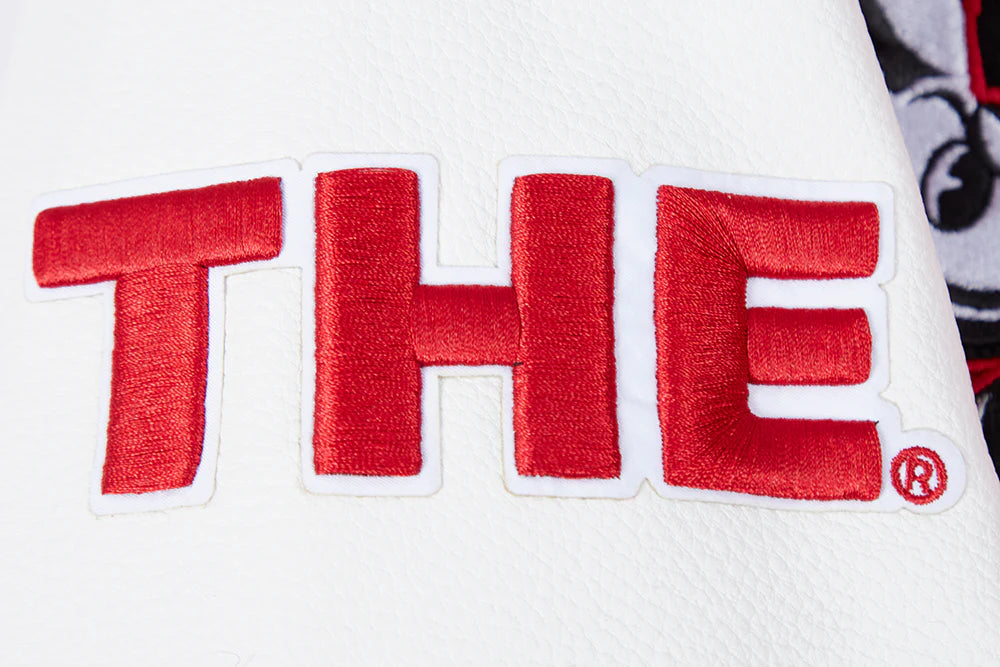 OHIO STATE UNIVERSITY CLASSIC MEN'S RIB WOOL VARSITY JACKET