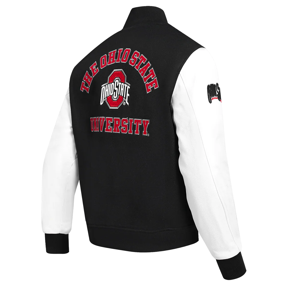 OHIO STATE UNIVERSITY CLASSIC MEN'S WOOL VARSITY JACKET