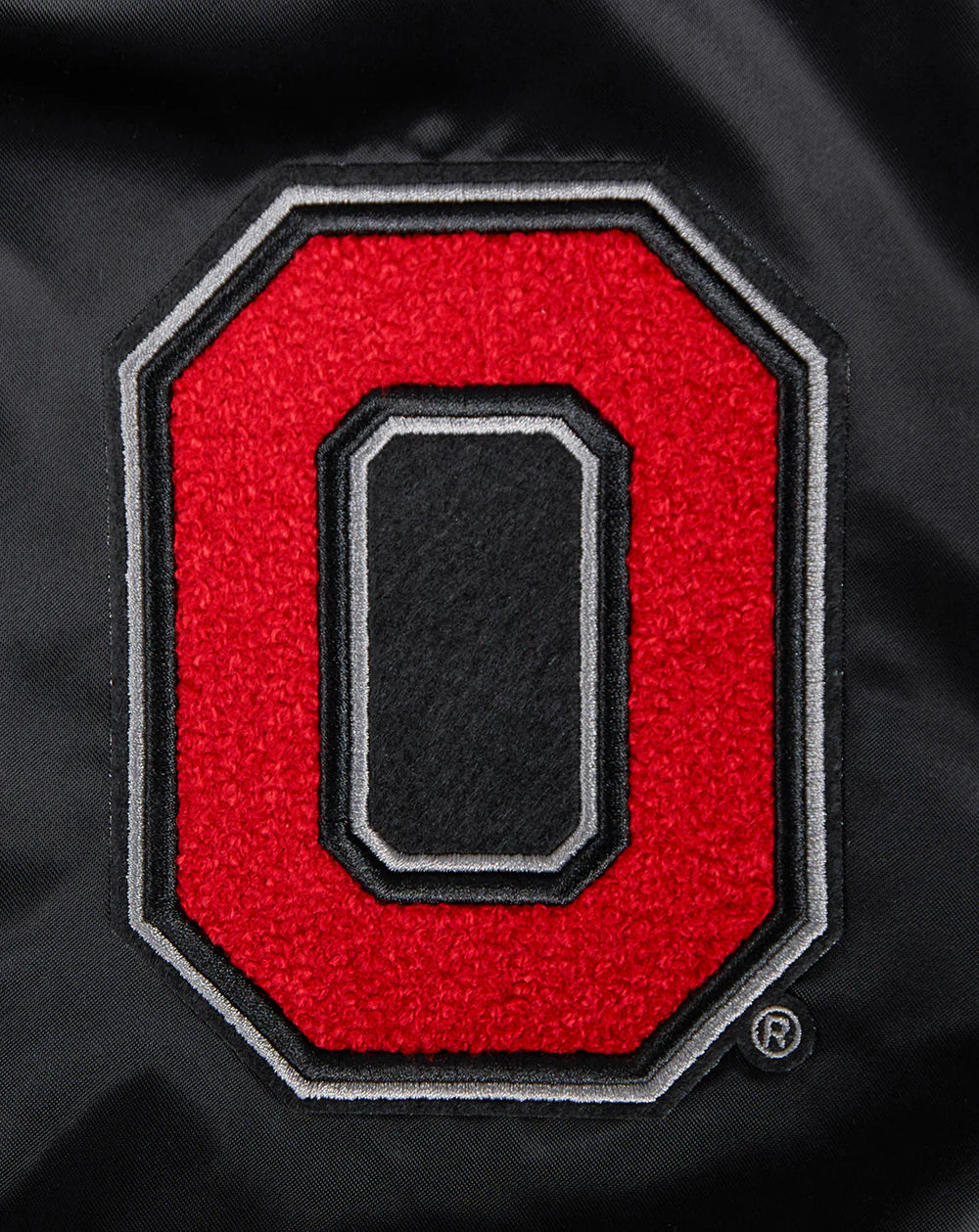 OHIO STATE UNIVERSITY CLASSIC WOMEN'S RIB SATIN JACKET