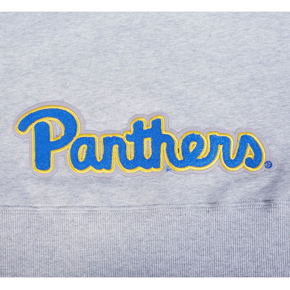 UNIVERSITY OF PITTSBURGH CLASSIC FLEECE CROPPED PULLOVER HOODIE