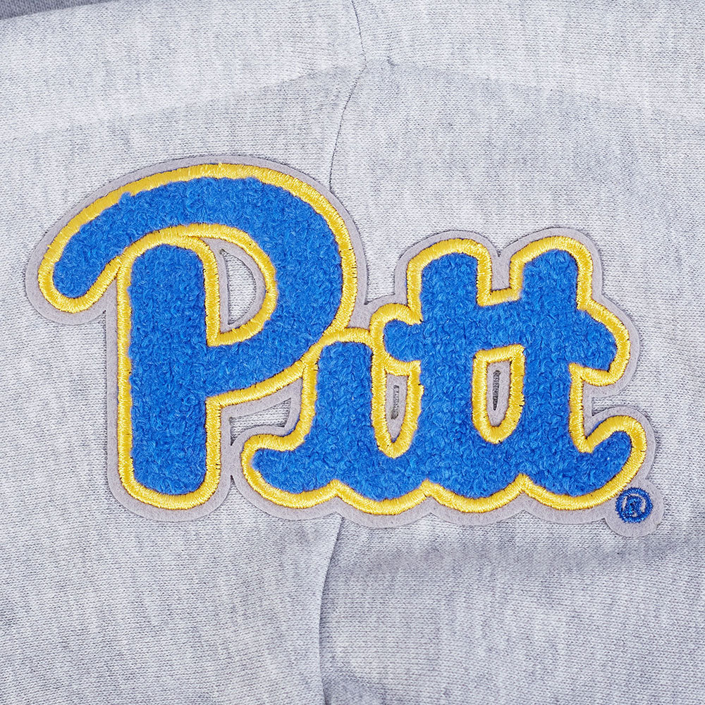 UNIVERSITY OF PITTSBURGH CLASSIC FLEECE CROPPED PULLOVER HOODIE