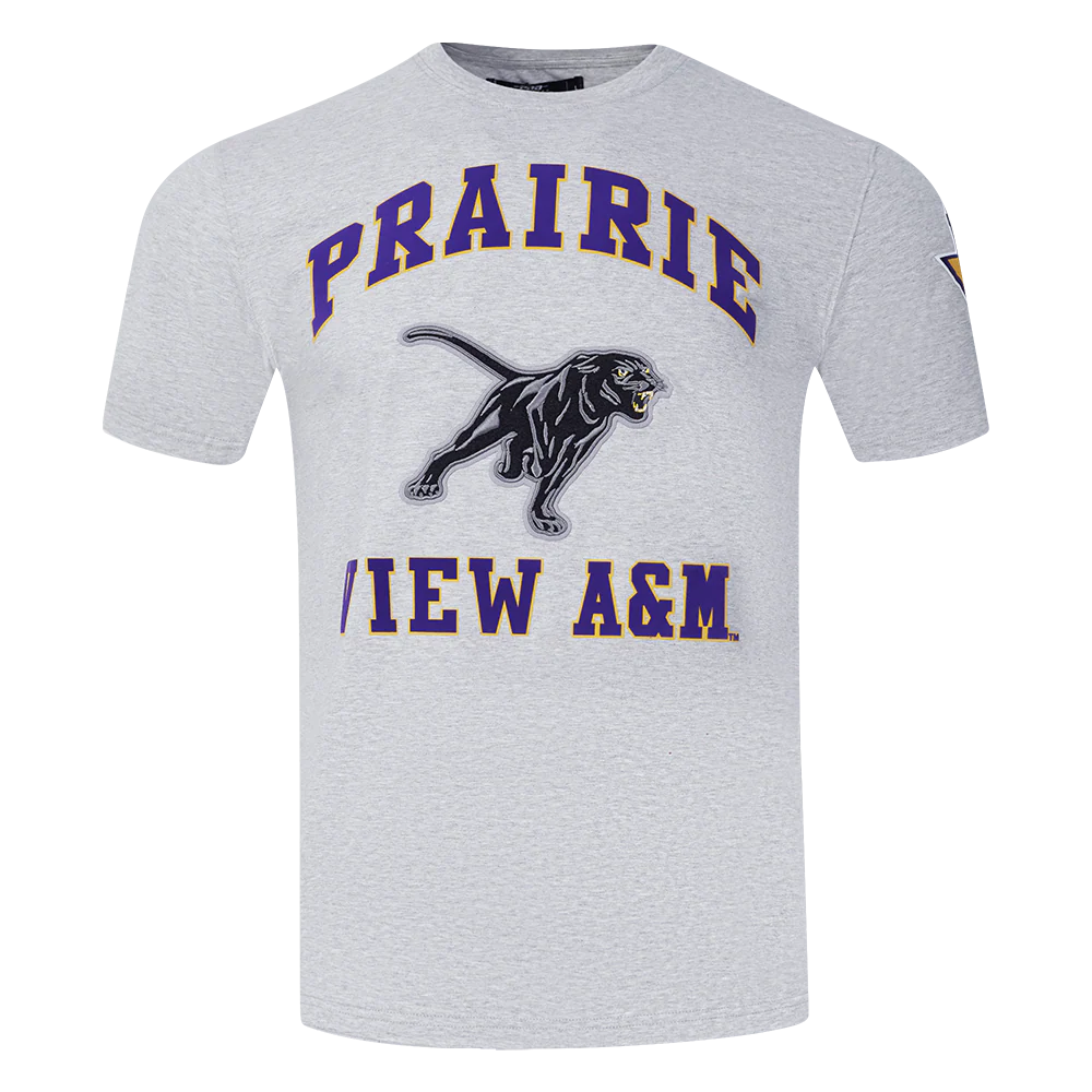 PRAIRIE VIEW A&M UNIVERSITY CLASSIC MEN'S STACKED LOGO TEE