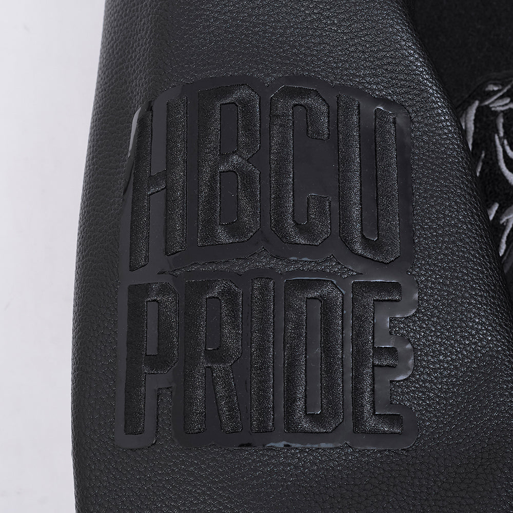 PRAIRIE VIEW A&M UNIVERSITY CLASSIC RIB WOOL VARSITY JACKET