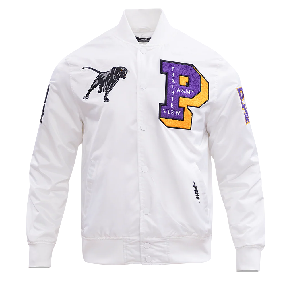 PRAIRIE VIEW A&M UNIVERSITY CLASSIC SATIN JACKET