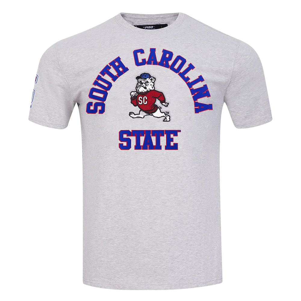 SOUTH CAROLINA STATE UNIVERSITY CLASSIC MEN'S STACKED LOGO TEE