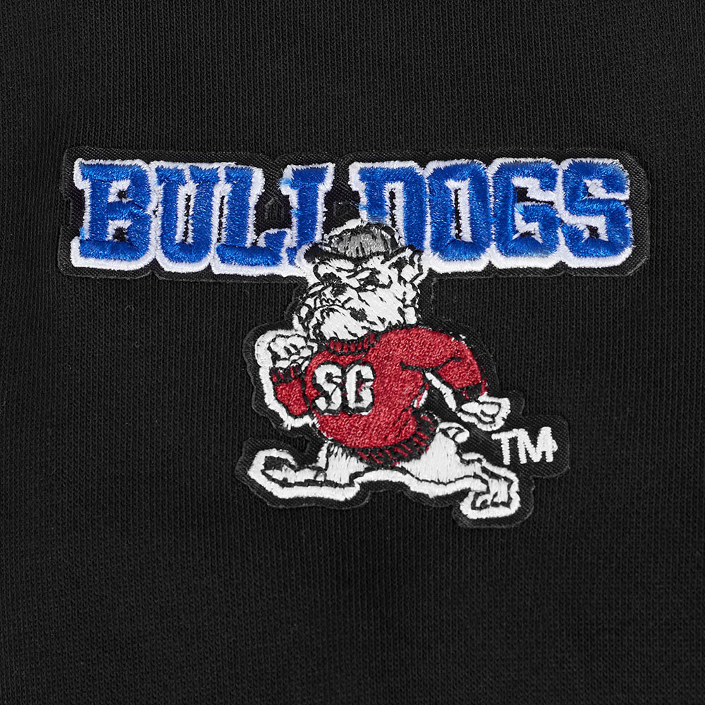 SOUTH CAROLINA STATE UNIVERSITY CLASSIC RIB FLEECE CROPPED PULLOVER HOODIE