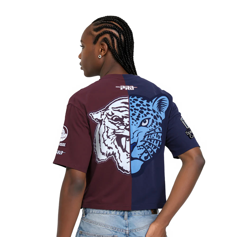 COLLEGE SPELHOUSE HOMECOMING WOMEN'S SPLIT BOXY TEE