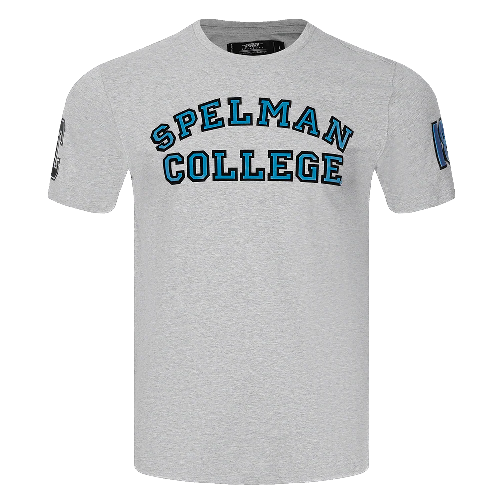 SPELMAN COLLEGE CLASSIC MEN'S STACKED LOGO TEE