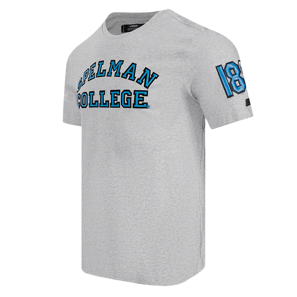 SPELMAN COLLEGE CLASSIC MEN'S STACKED LOGO TEE