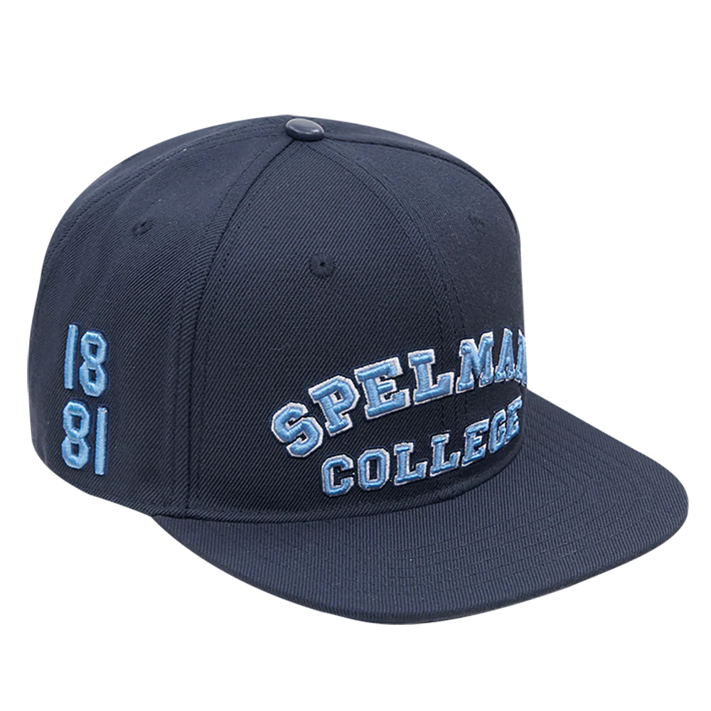 SPELMAN COLLEGE CLASSIC PRIMARY LOGO WOOL SNAPBACK