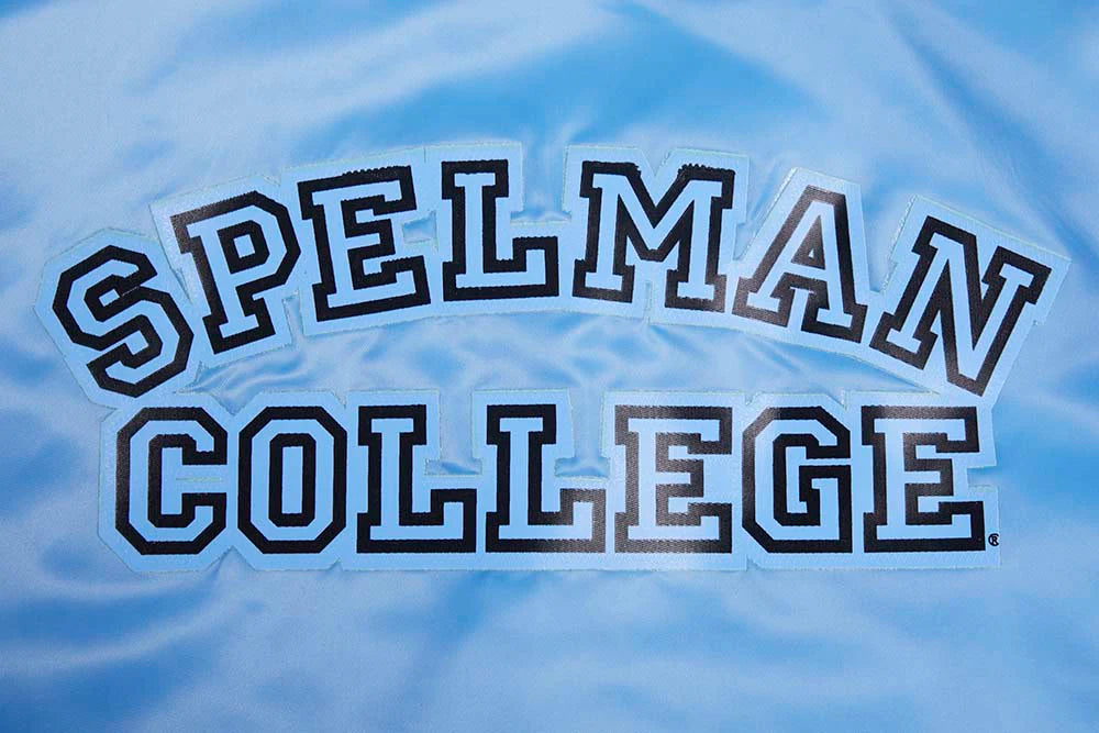 SPELMAN COLLEGE CLASSIC RIB SATIN JACKET