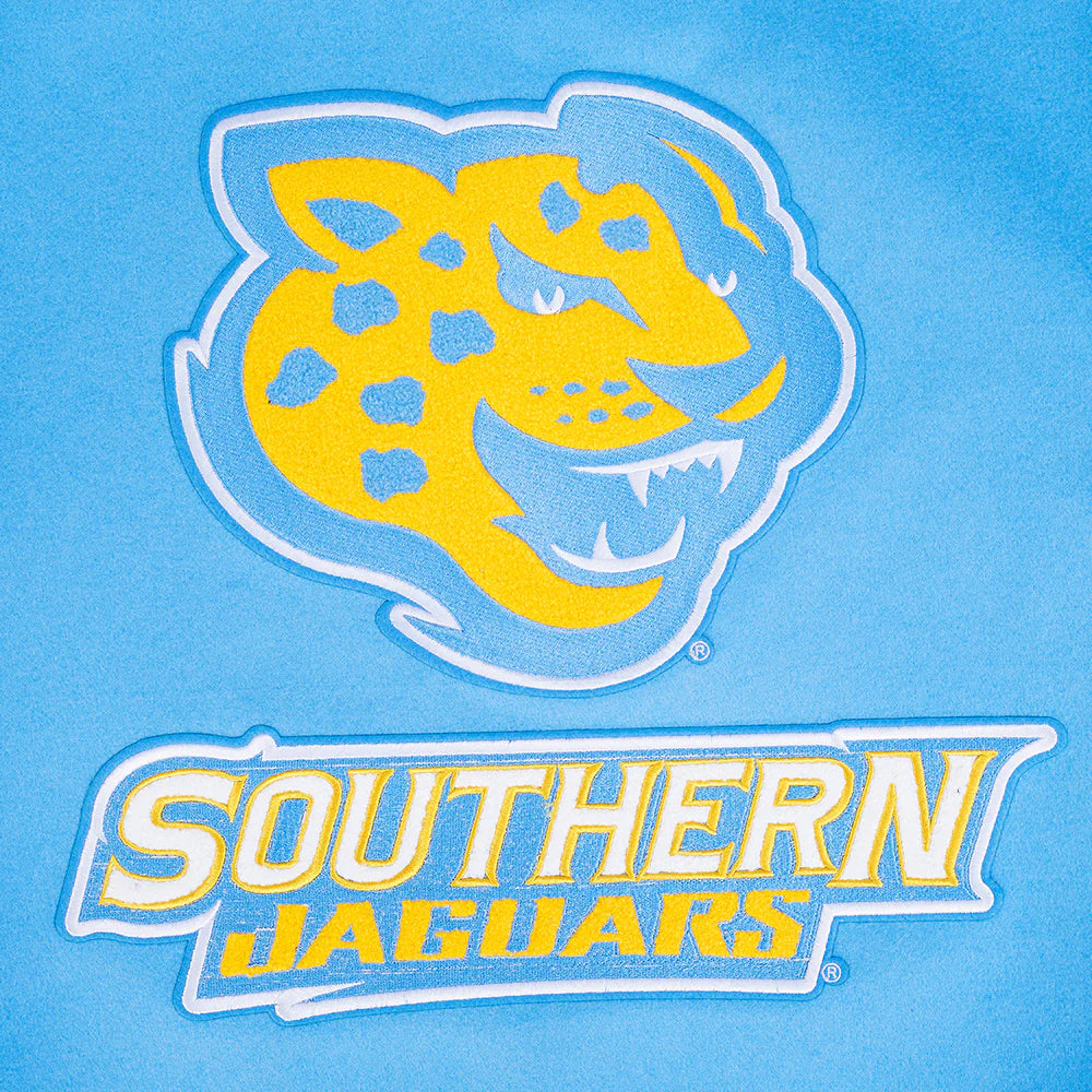 SOUTHERN UNIVERSITY CLASSIC RIB WOOL VARSITY JACKET