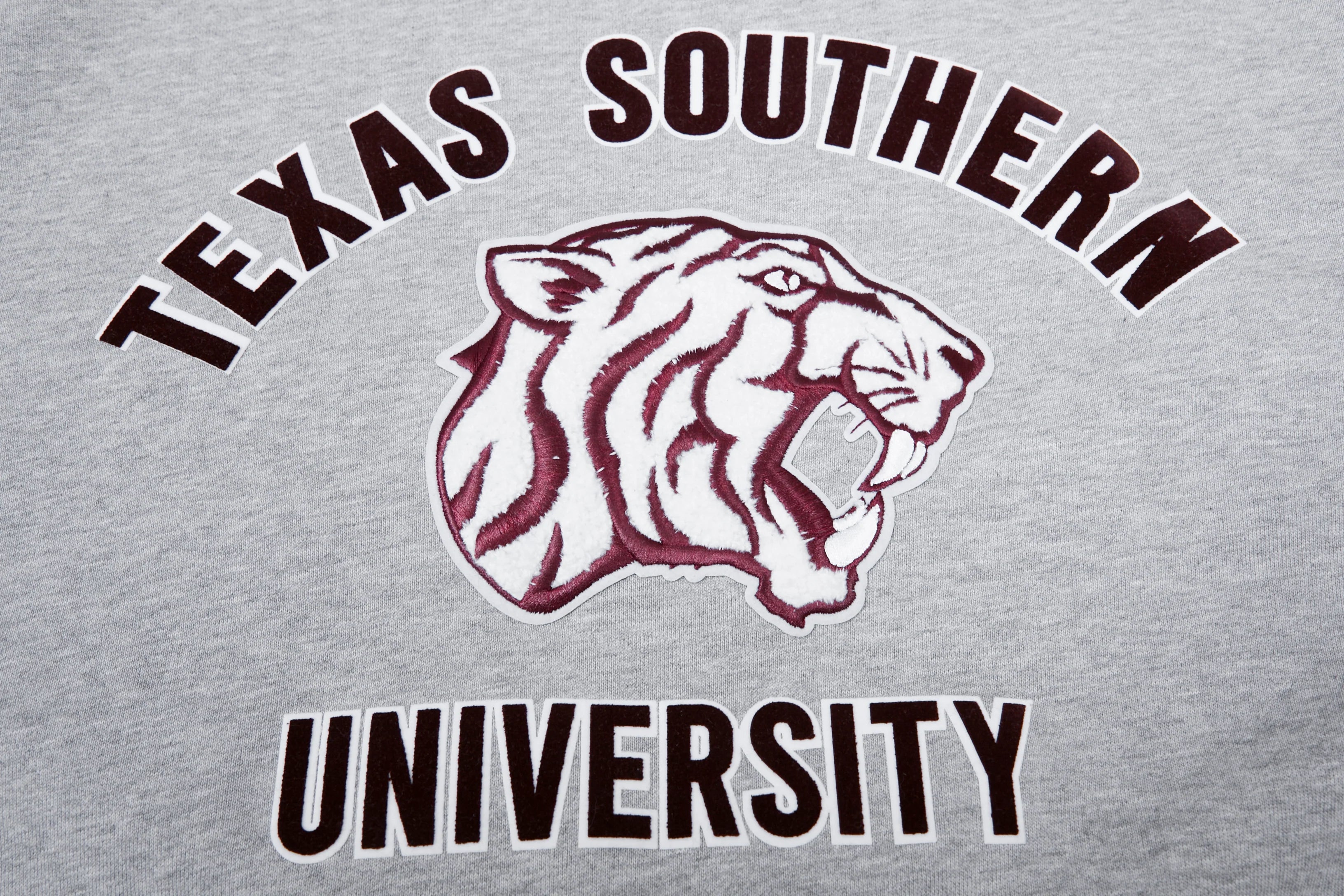 TEXAS SOUTHERN UNIVERSITY CLASSIC MEN'S STACKED LOGO CREWNECK