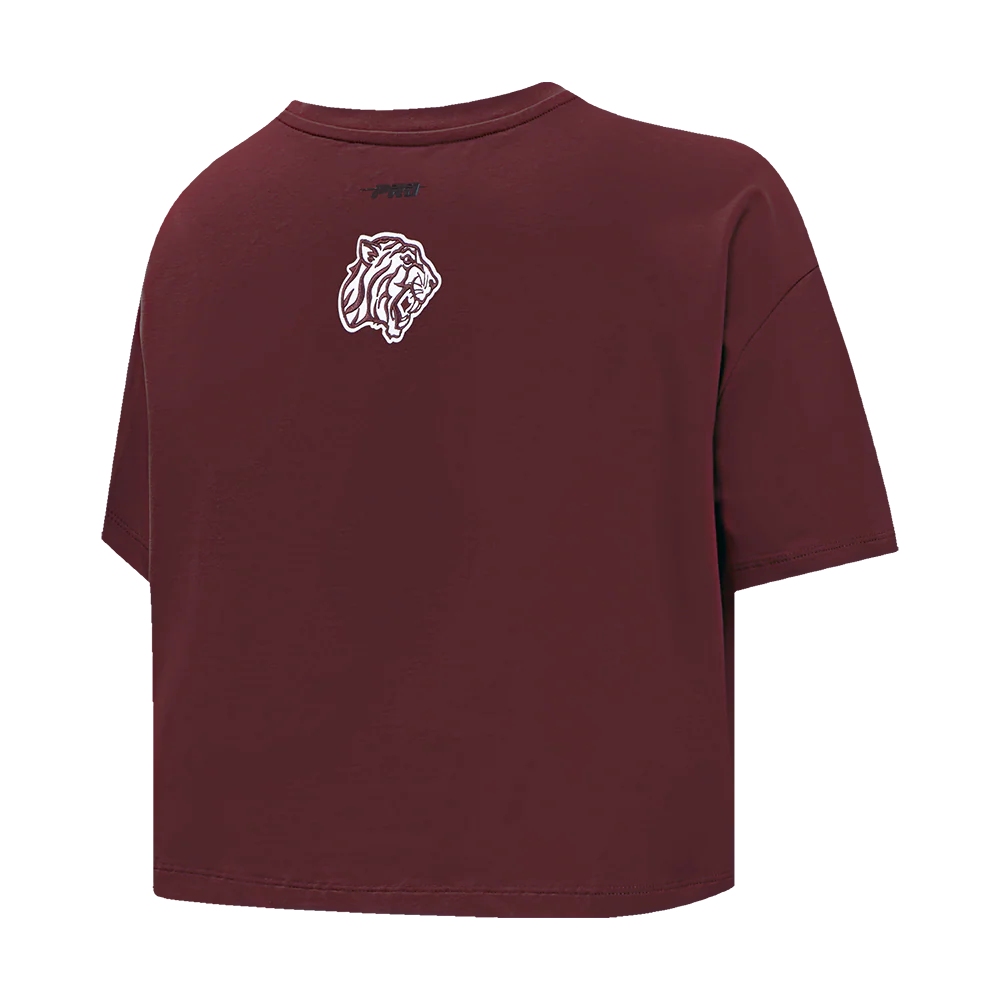 TEXAS SOUTHERN UNIVERSITY CLASSIC SINGLE JERSEY BOXY TEE