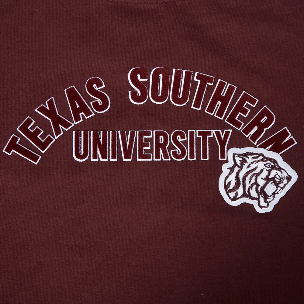 TEXAS SOUTHERN UNIVERSITY CLASSIC SINGLE JERSEY BOXY TEE