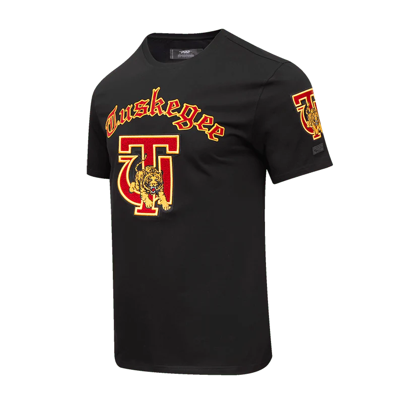 TUSKEGEE UNIVERSITY CLASSIC MEN'S STACKED LOGO TEE