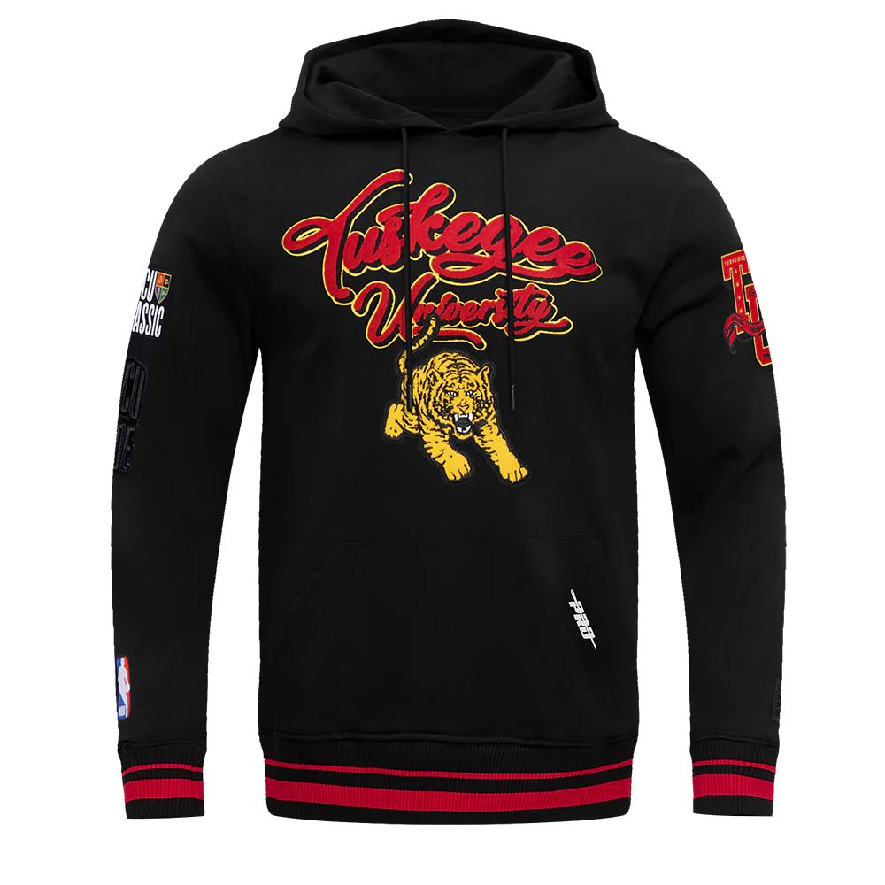 TUSKEGEE UNIVERSITY HBCU X NBA ALL STAR 2025 MEN'S RIB FLEECE PULLOVER HOODIE