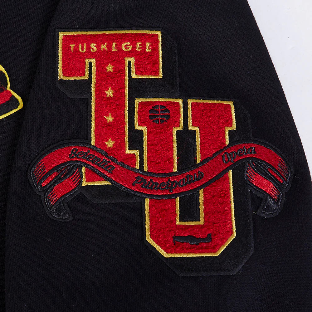 TUSKEGEE UNIVERSITY HBCU X NBA ALL STAR 2025 MEN'S RIB FLEECE PULLOVER HOODIE