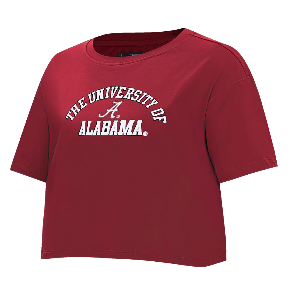 UNIVERSITY OF ALABAMA CLASSIC WOMEN'S SINGLE JERSEY BOXY TEE