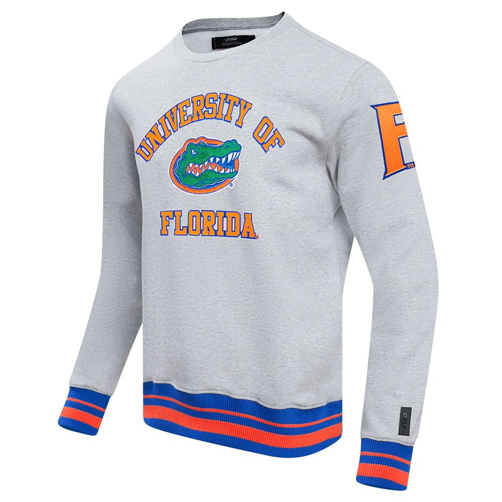 UNIVERSITY OF FLORIDA CLASSIC MEN'S STACKED LOGO CREWNECK
