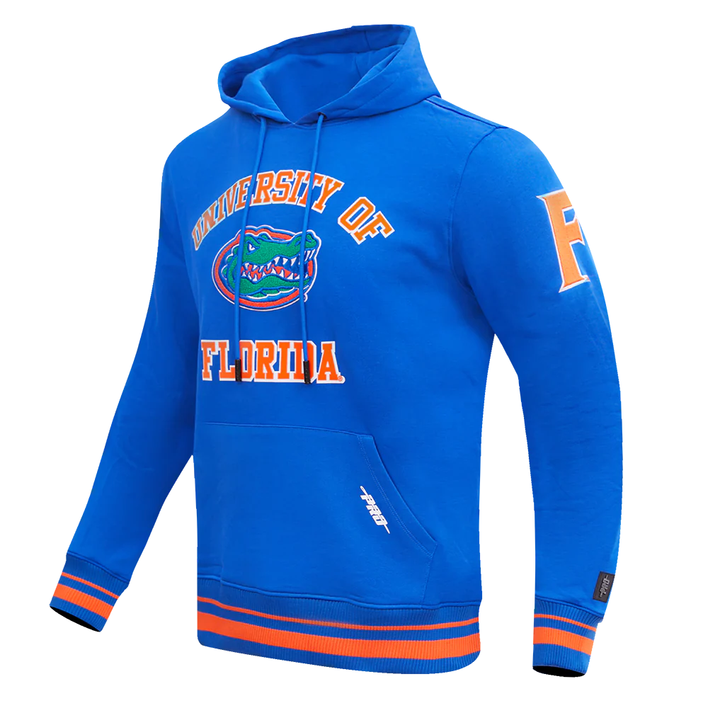 UNIVERSITY OF FLORIDA CLASSIC MEN'S STACKED LOGO PULLOVER HOODIE
