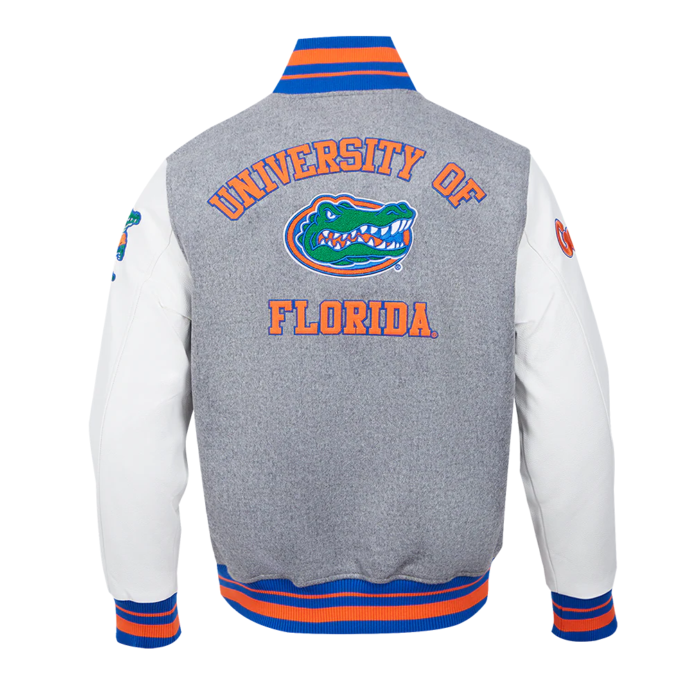 UNIVERSITY OF FLORIDA CLASSIC RIB WOOL VARSITY JACKET