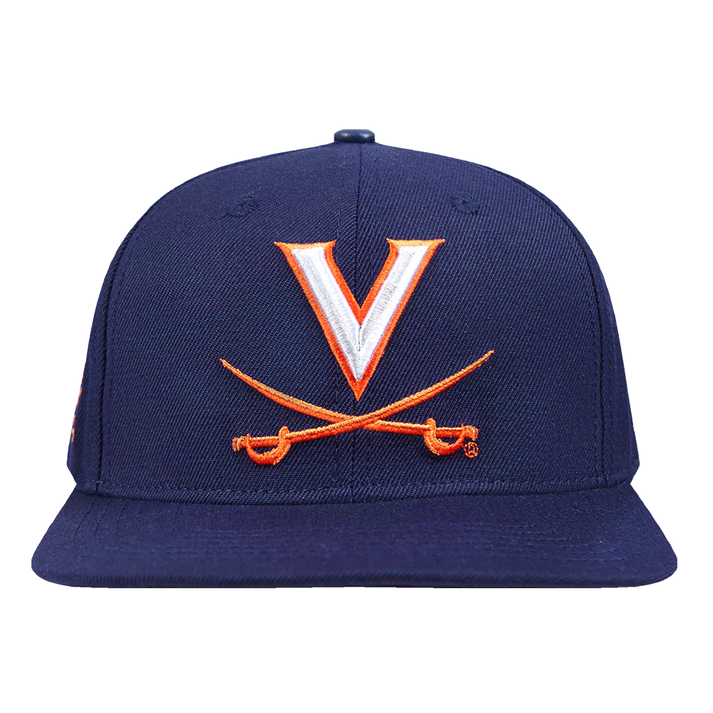 UNIVERSITY OF VIRGINIA CLASSIC UNISEX PRIMARY LOGO WOOL SNAPBACK HAT