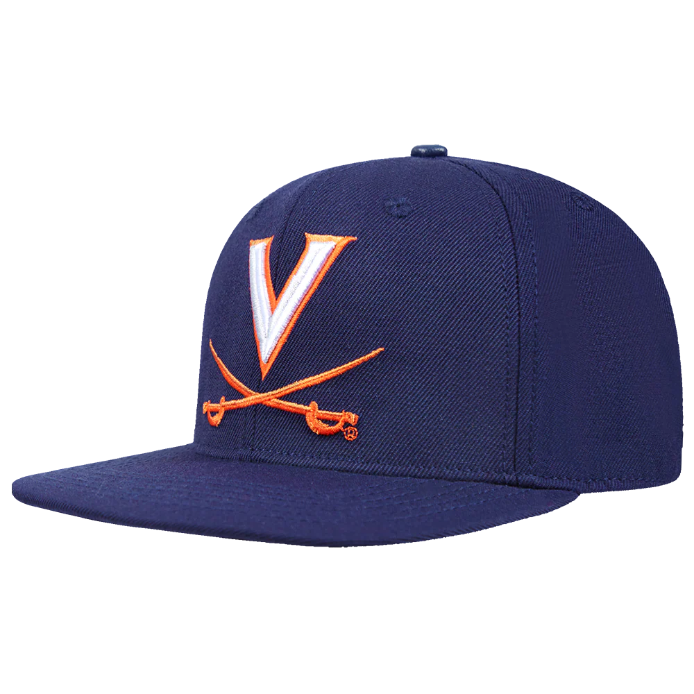 UNIVERSITY OF VIRGINIA CLASSIC UNISEX PRIMARY LOGO WOOL SNAPBACK HAT