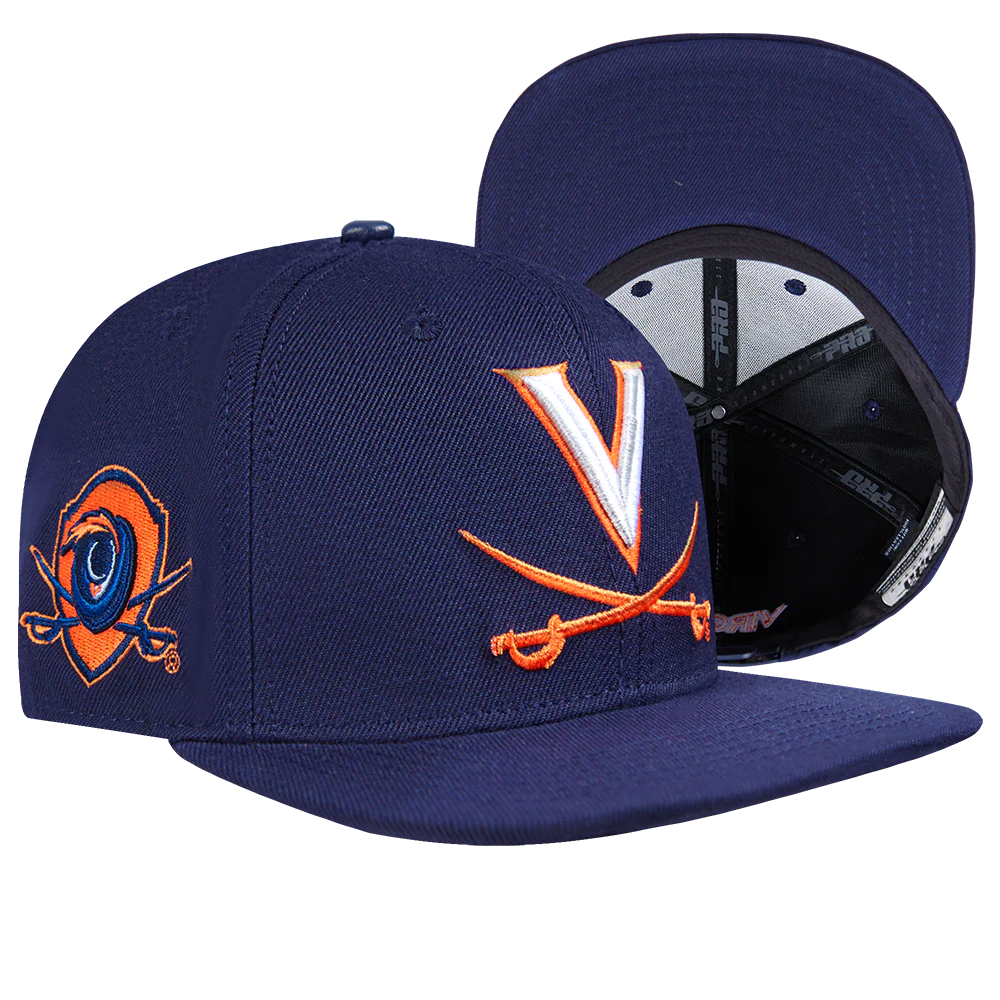 UNIVERSITY OF VIRGINIA CLASSIC UNISEX PRIMARY LOGO WOOL SNAPBACK HAT