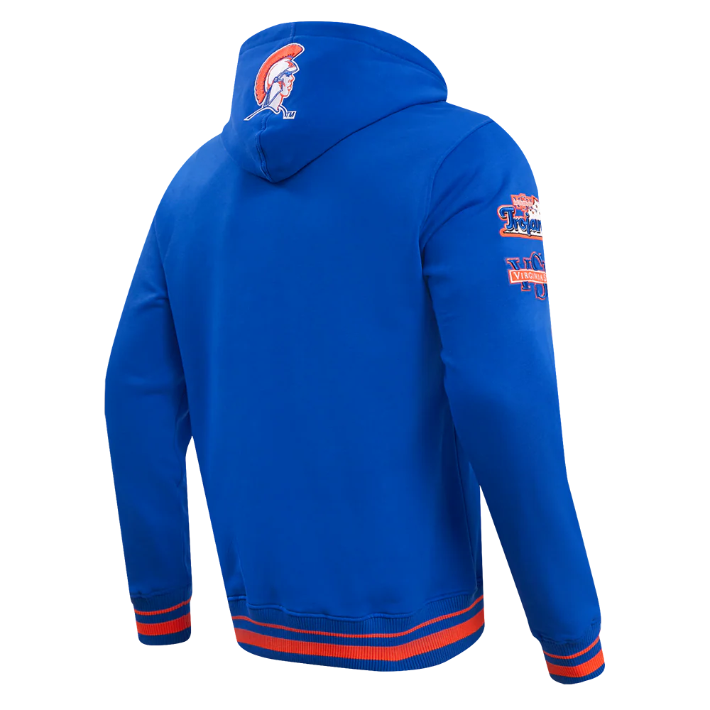 VIRGINIA STATE UNIVERSITY HOMECOMING RIB FLEECE MEN'S PULLOVER HOODIE