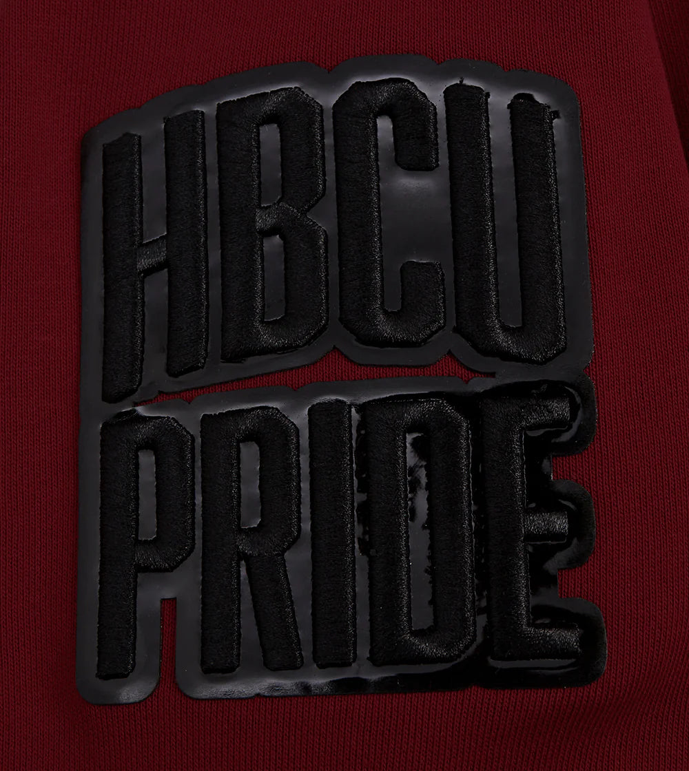 HBCU X NBA ALL STAR 2024 VIRGINIA UNION UNIVERSITY MEN'S RIB FLEECE PULLOVER HOODIE