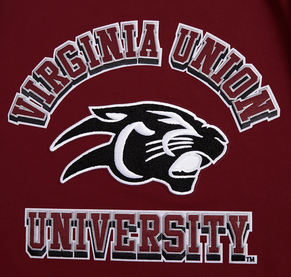 HBCU X NBA ALL STAR 2024 VIRGINIA UNION UNIVERSITY MEN'S RIB FLEECE PULLOVER HOODIE