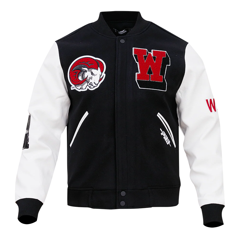 WINSTON SALEM STATE UNIVERSITY CLASSIC WOOL VARSITY JACKET