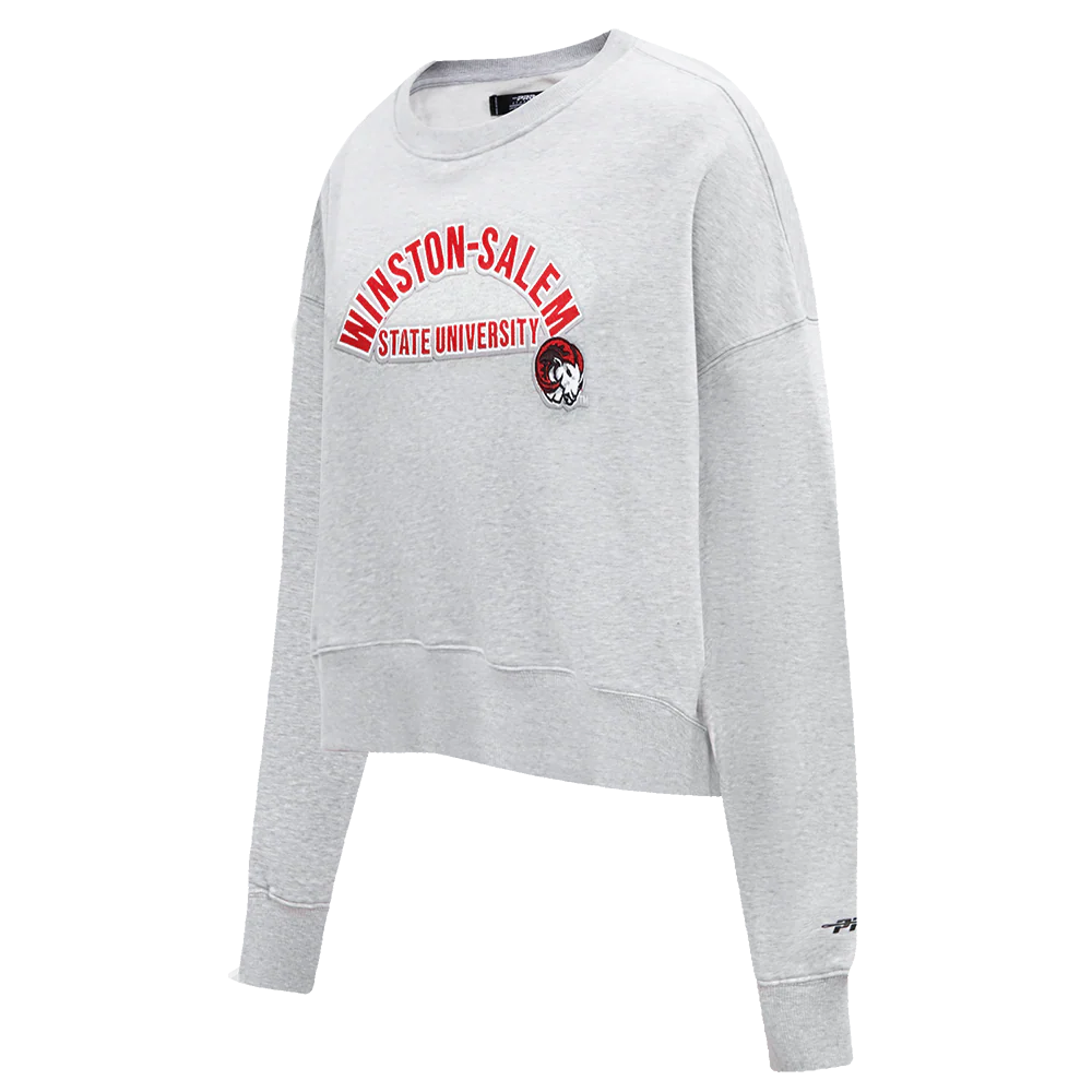 WINSTON-SALEM STATE UNIVERSITY CLASSIC WOMEN'S FLEECE CREWNECK