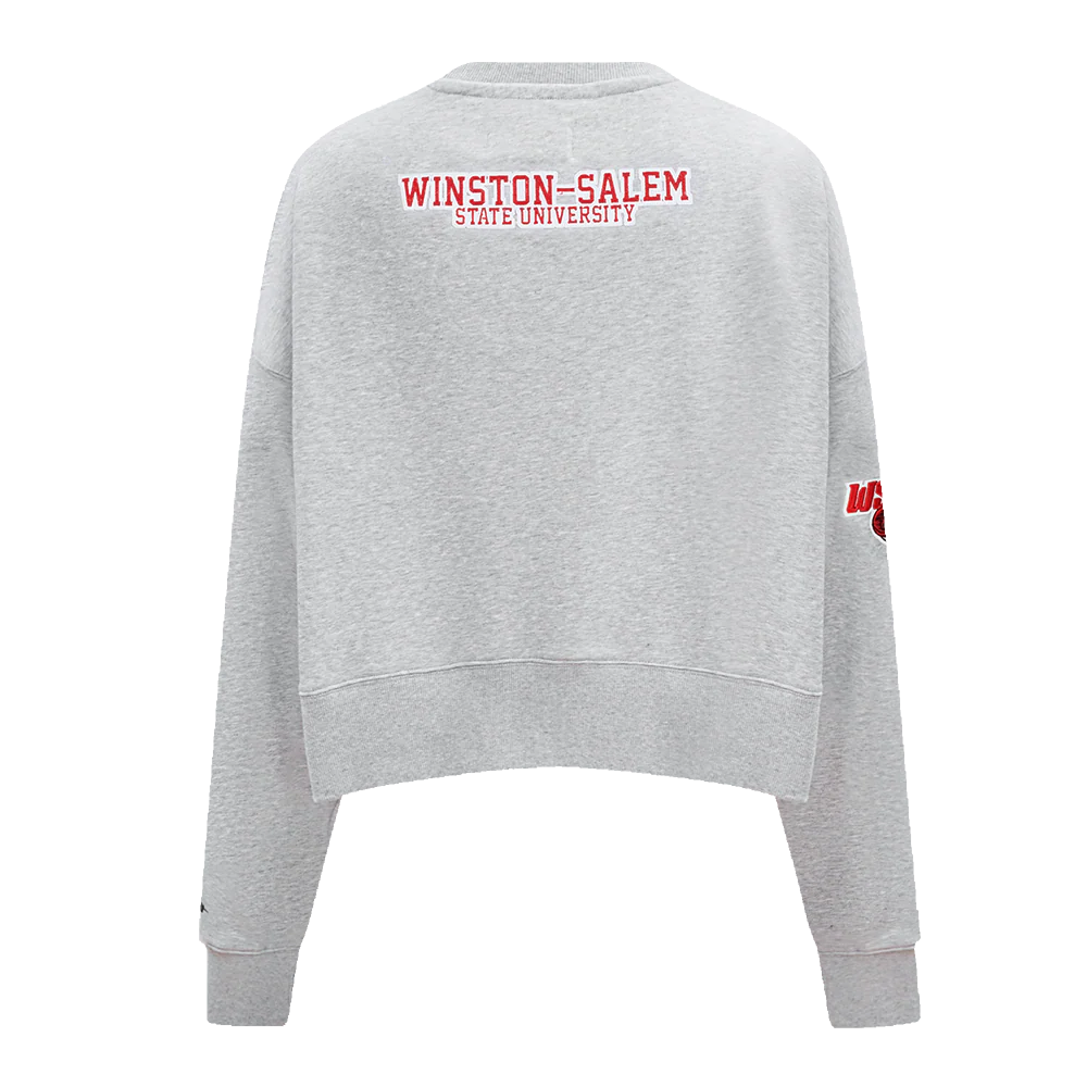 WINSTON-SALEM STATE UNIVERSITY CLASSIC WOMEN'S FLEECE CREWNECK