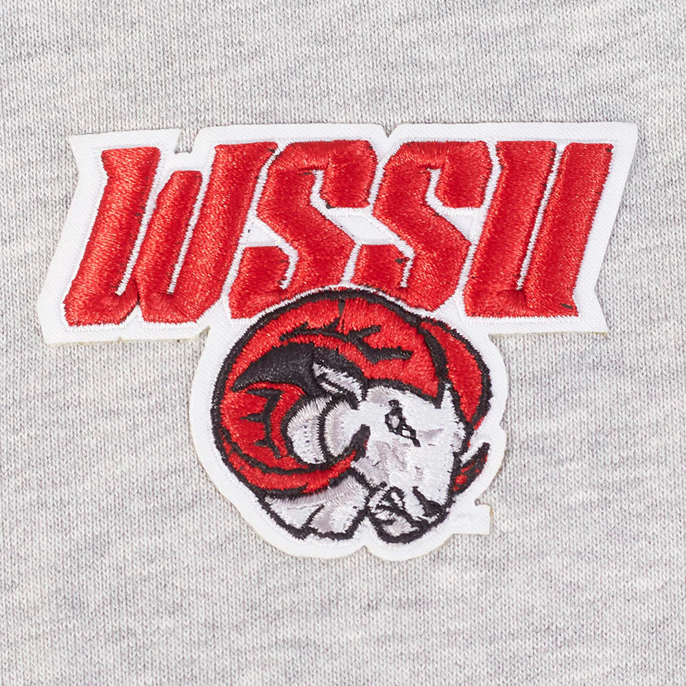 WINSTON-SALEM STATE UNIVERSITY CLASSIC WOMEN'S FLEECE CROPPED PULLOVER HOODIE