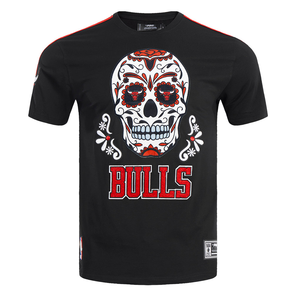 Chicago Bulls Men's Taping Tee Sugar Skull