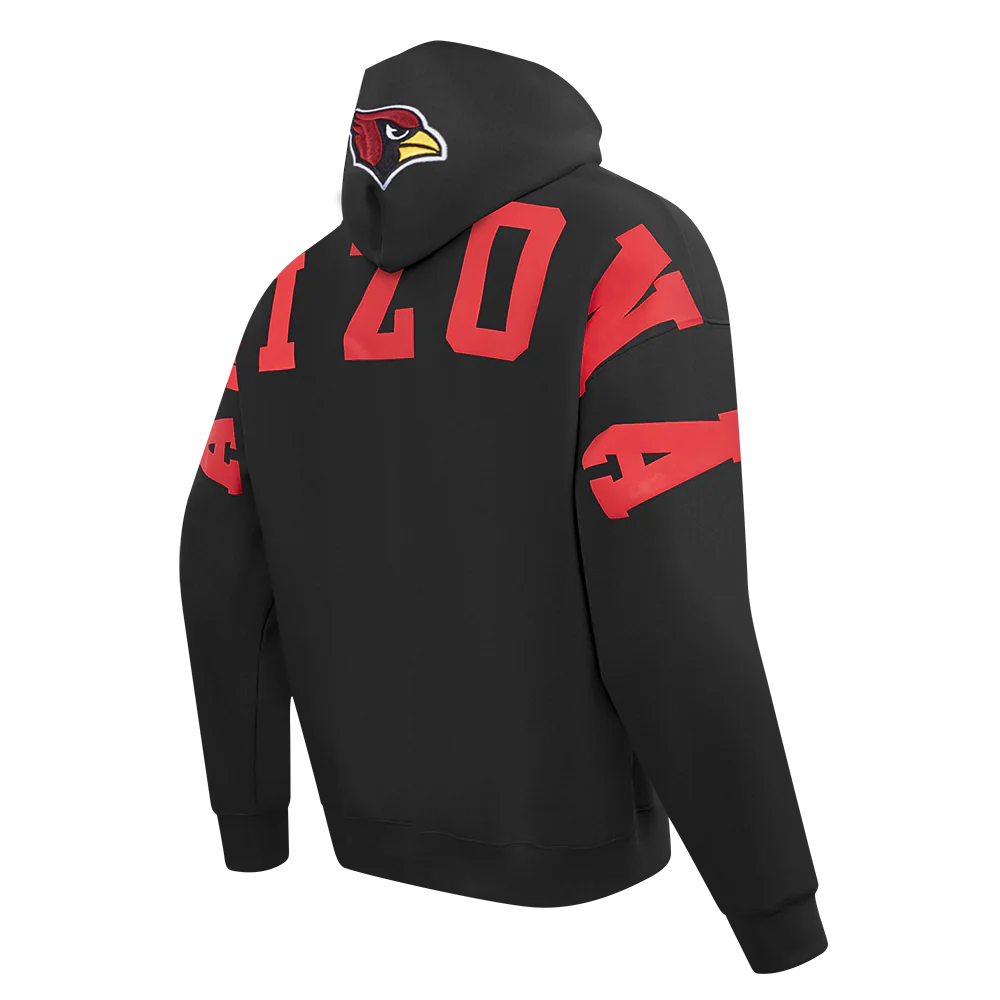 NFL ARIZONA CARDINALS WINGSPAN MEN'S DROP SHOULDER FLC PO HOODIE