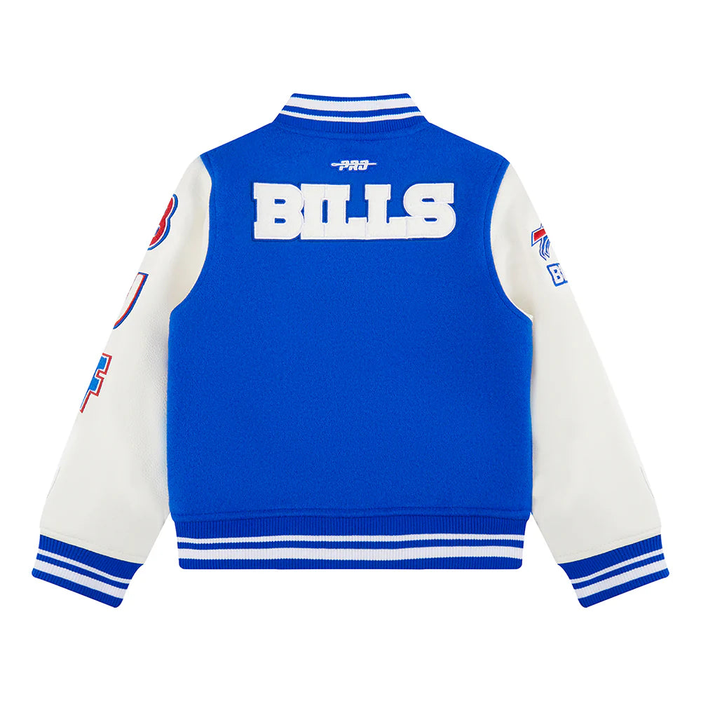 NFL BUFFALO BILLS CLASSIC LITTLE BOYS WOOL VARSITY JACKET
