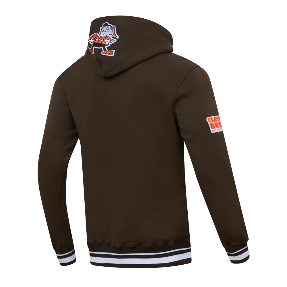 NFL CLEVELAND BROWNS RETRO CLASSIC MEN'S PO HOODIE