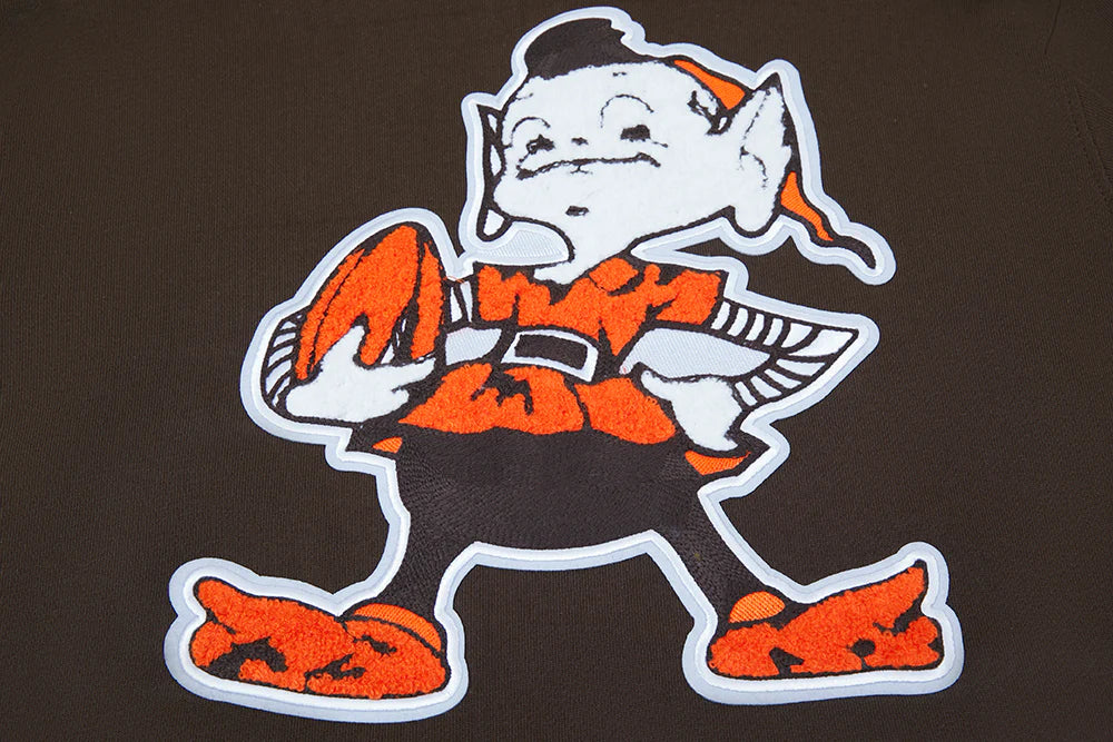 NFL CLEVELAND BROWNS RETRO CLASSIC MEN'S PO HOODIE