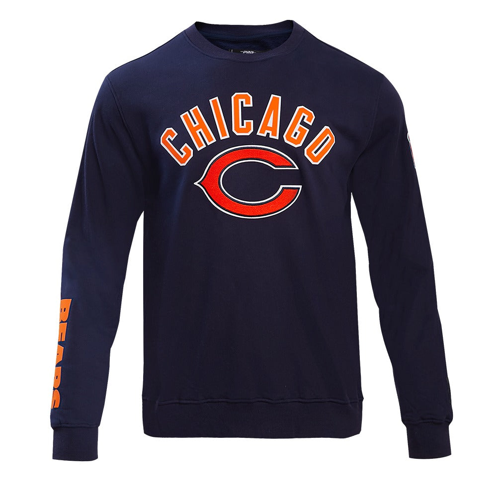 CHICAGO BEARS CLASSIC BRISTLE FLC CREWNECK SWEATSHIRT