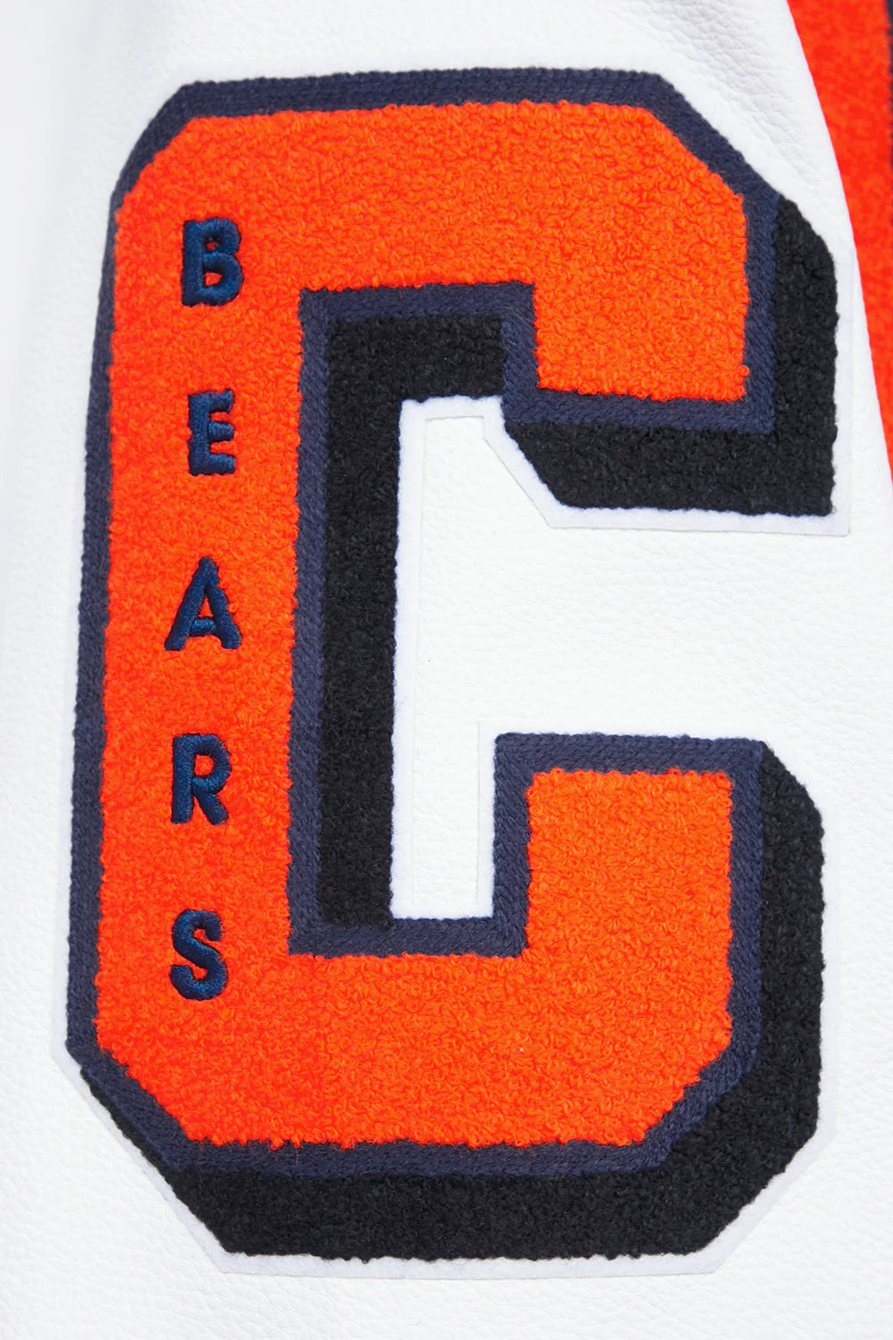 NFL CHICAGO BEARS MASHUP MEN'S RIB WOOL VARSITY JACKET
