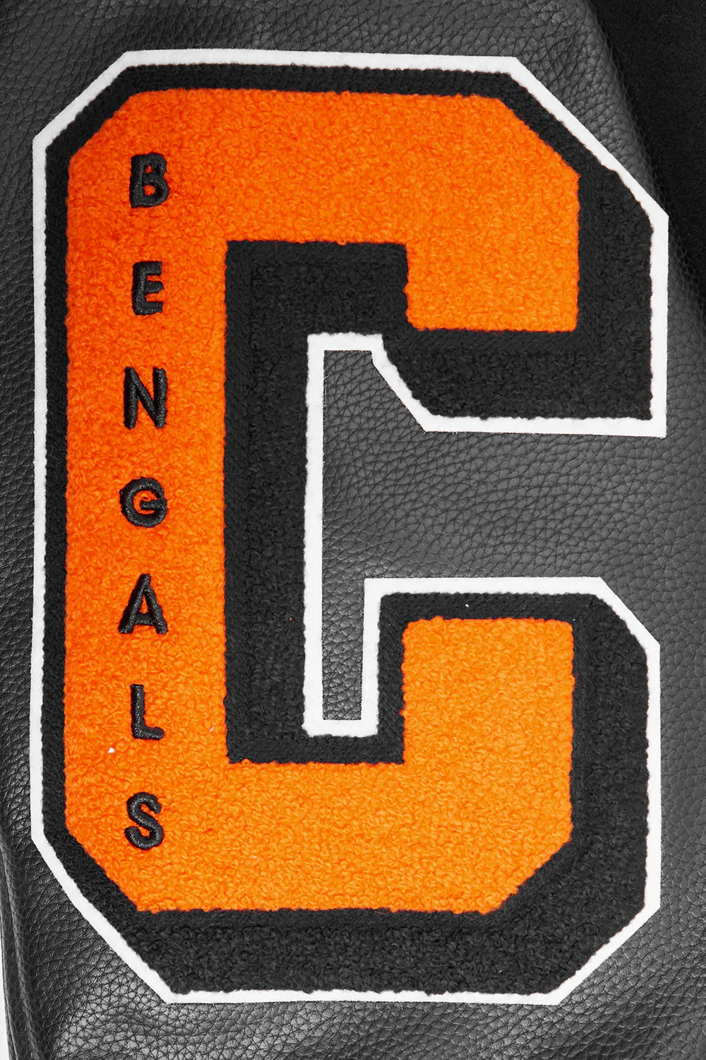 NFL CINCINNATI BENGALS MASHUP MEN'S RIB WOOL VARSITY JACKET