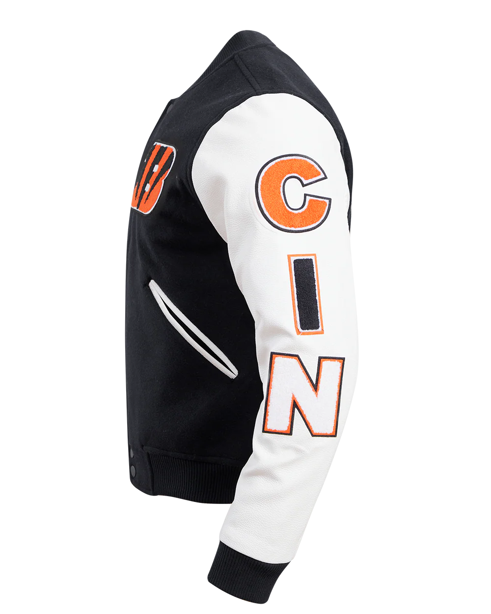 NFL CINCINNATI BENGALS CLASSIC WOOL MEN'S VARSITY JACKET