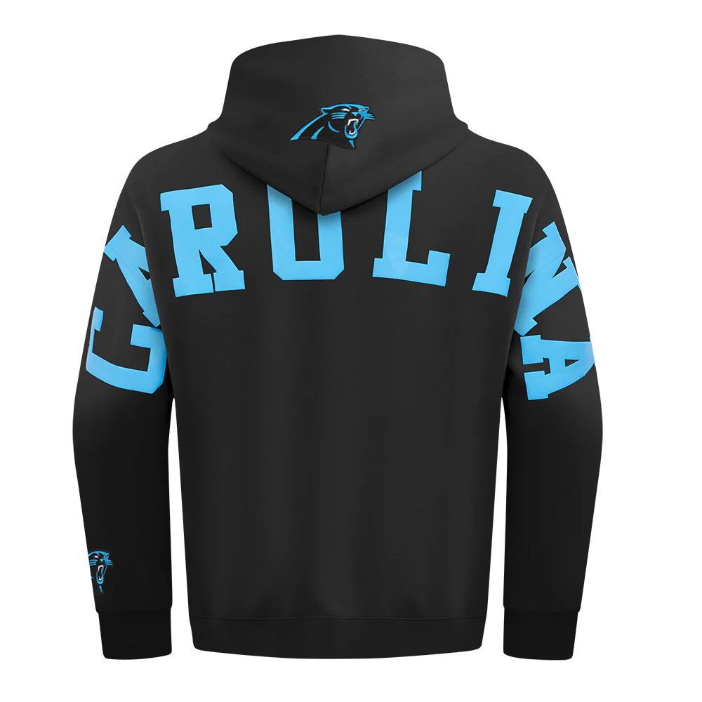 NFL CAROLINA PANTHERS WINGSPAN MEN'S DROP SHOULDER FLC PO HOODIE