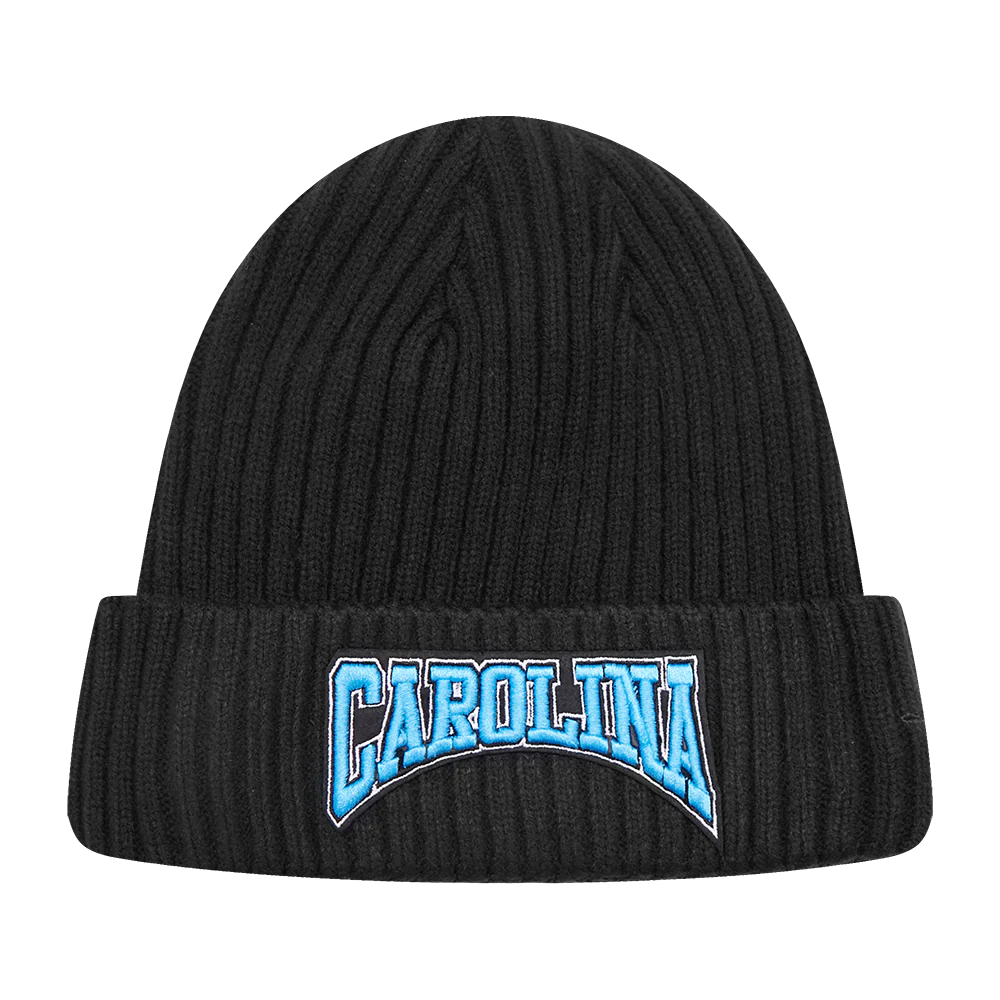 NFL CAROLINA PANTHERS CREST EMBLEM BEANIE