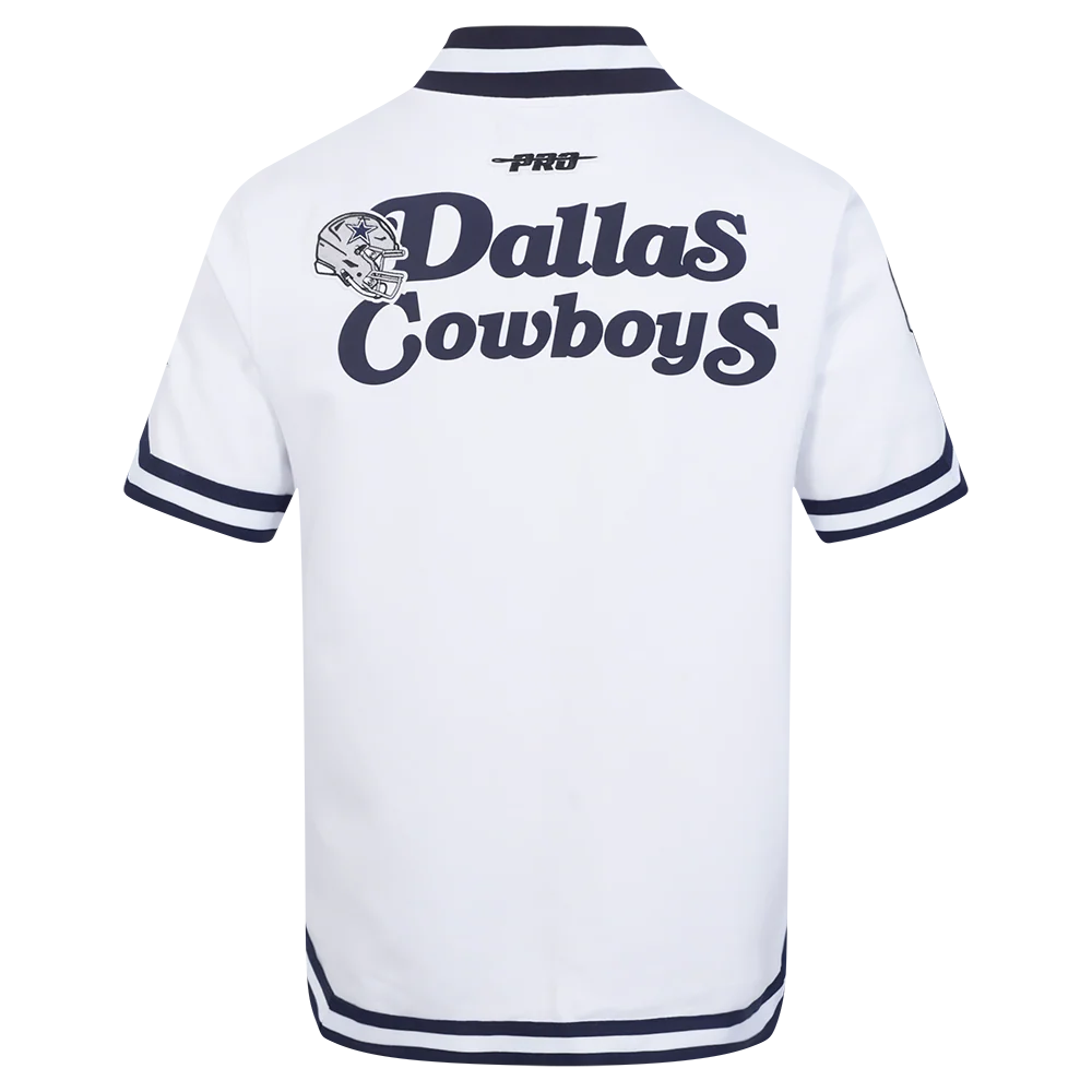 NFL DALLAS COWBOYS SOUVENIR MEN'S WARM UP JACKET