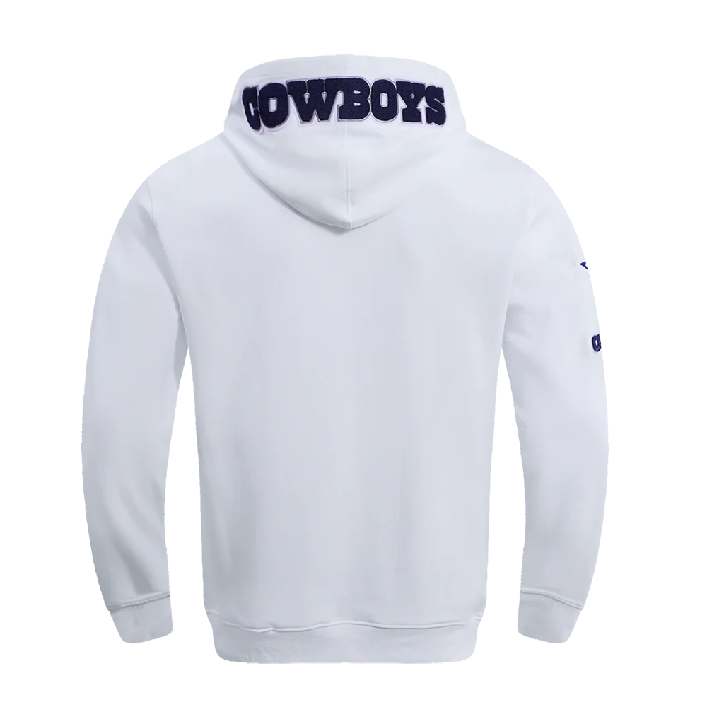 NFL DALLAS COWBOYS CLASSIC CHENILLE MEN'S PULLOVER HOODIE