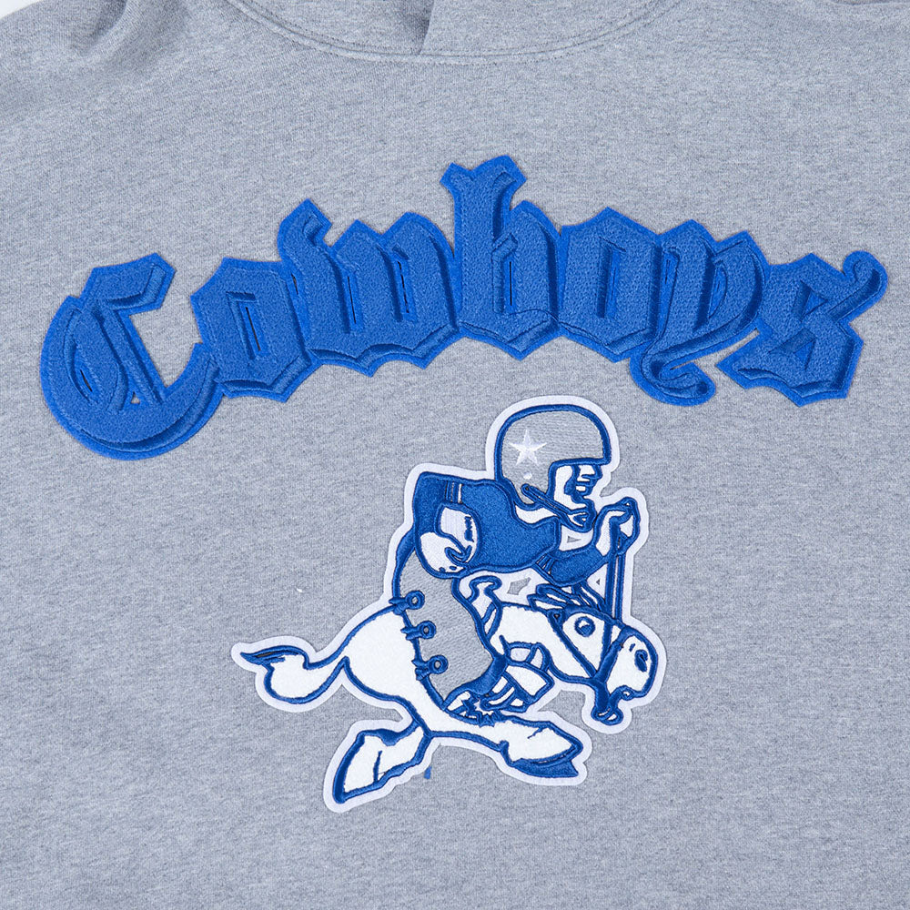 NFL DALLAS COWBOYS BEST OF MEN'S DROP SHOULDER PO HOODIE